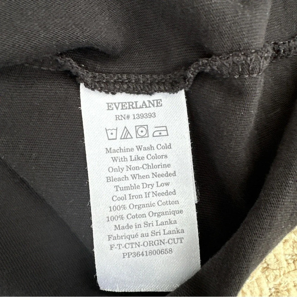 EVERLANE TANK WOMENS XXS
ORGANIC COTTON NWOT BLACK - Picture 3 of 7